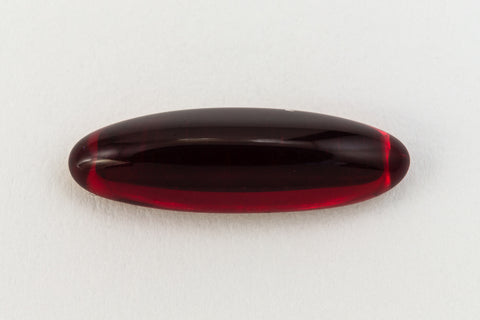5mm x 16mm Ruby Oval Cabochon (4 Pcs) #FGI018-General Bead