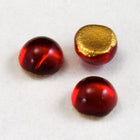 3mm Ruby Cabochon #FGI083-General Bead