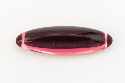 5mm x 16mm Rose Oval Cabochon (4 Pcs) #FGJ018-General Bead