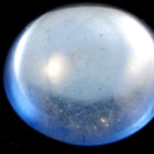 21mm Lt. Sapphire Cabochon #FGK006-General Bead