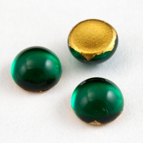 5mm Emerald Cabochon #FGK014-General Bead