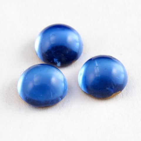 5mm Sapphire Cabochon #FGN014-General Bead