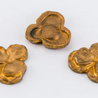 10mm Vintage Raw Brass Trefoil Filigree (4 Pcs) #FIA102-General Bead