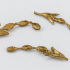 20mm Vintage Raw Brass Bleeding Heart Filigree #FIA113-General Bead