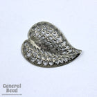 24mm x 30mm Silver Leaf Filigree-General Bead