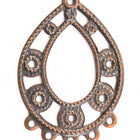 20mm x 29mm Antique Copper 5 Loop Chandelier Hoop #FID196-General Bead