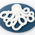 18mm x 25mm Blue and White Octopus Cameo #FPA100-General Bead