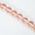 10mm Light Rose Fire Polished Bead-General Bead