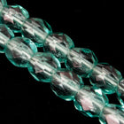 4mm Light Turquoise Luster Fire Polished Bead-General Bead