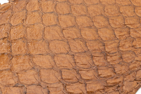 Fish Leather- Glossy Hazelnut #FSHG-HZ