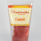 Fusible Glass Embellishments Confetti Red #FW842