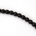 12mm Opaque Jet Druk Bead #GAH001-General Bead