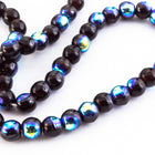 4mm Transparent Garnet AB Druk Bead #GAB014-General Bead