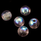 6mm Transparent Light Amethyst AB Druk Bead #GAD090-General Bead
