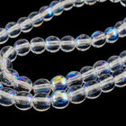 8mm Crystal AB Druk Bead #GAF022-General Bead