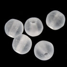 4mm Matte Pale Blue Druk Bead #GAB038-General Bead