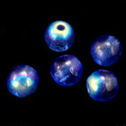 4mm Transparent Sapphire AB Druk Bead #GAB042-General Bead