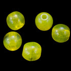 6mm Opal Lemon Druk Bead #GAD054-General Bead