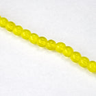 6mm Opal Lemon Druk Bead #GAD054-General Bead