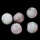 14mm Agate Amethyst Druk Bead (300 Pcs) #GAJ036