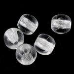 20mm Transparent Crystal Druk Bead (150 Pcs) #GAV001