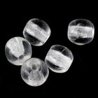 8mm Transparent Crystal Druk Bead #GAF016-General Bead