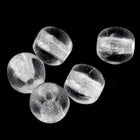 14mm Transparent Crystal Druk Bead (300 Pcs) #GAJ010