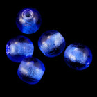 8mm Transparent Sapphire Druk Bead #GAF043-General Bead