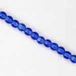 12mm Transparent Sapphire Druk Bead (300 Pcs) #GAH021-General Bead