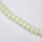 4mm Opaque Jonquil Druk Bead #GAB107-General Bead
