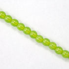 6mm Opal Chartreuse Druk Bead #GAD043-General Bead