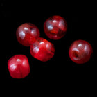 14mm Opal Red Druk Bead (300 Pcs) #GAJ052