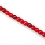 10mm Opal Red Druk Bead (300 Pcs) #GAG079