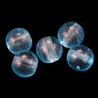 6mm Transparent Light Aqua Druk Bead #GAD015-General Bead