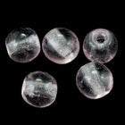 8mm Transparent Light Amethyst Druk Bead #GAF040-General Bead
