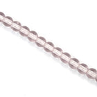 8mm Transparent Light Amethyst Druk Bead #GAF040-General Bead