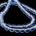 12mm Transparent Light Sapphire Druk Bead (300 Pcs) #GAH016-General Bead