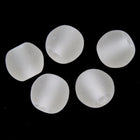 4mm Matte Transparent Black Diamond Druk Bead #GAB138-General Bead