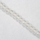 4mm Matte Crystal AB Druk Bead #GAB139-General Bead