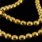 4mm 24 Kt. Gold Plated Druk Bead #GAB144-General Bead