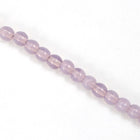 4mm Opal Amethyst Druk Bead #GAB150-General Bead