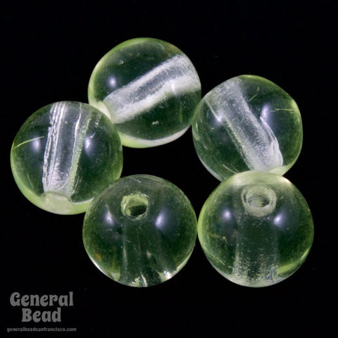 5mm Transparent Jonquil Druk Bead (100 Pcs) #GAC021-General Bead