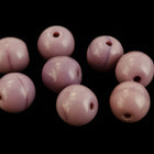 6mm Opaque Lavender Druk Bead #GAD037-General Bead