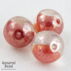 10mm Coral Cloud Druk Bead (10 Pcs) #GAG015-General Bead