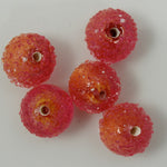 8mm Gold-Lined Rose #GAL006-General Bead