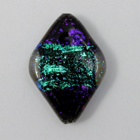 20mm Purple/Teal Diamond #GAL056-General Bead