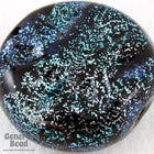 20mm Teal Dichroic Disc Bead #GAP005-General Bead