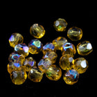 3mm Transparent Topaz AB Fire Polished Bead-General Bead