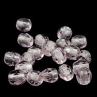 3mm Transparent Light Amethyst Fire Polished Bead-General Bead