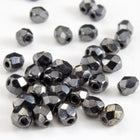 3mm Gunmetal Fire Polished Bead-General Bead